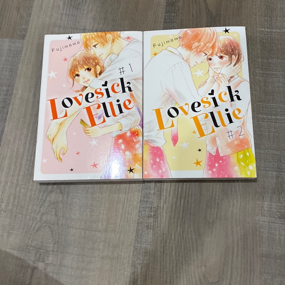 Lovesick Ellie Manga By Fujimomo book 1 and 2